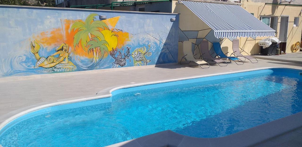 Studio Apartmani Sehic Krvavica Buitenkant foto